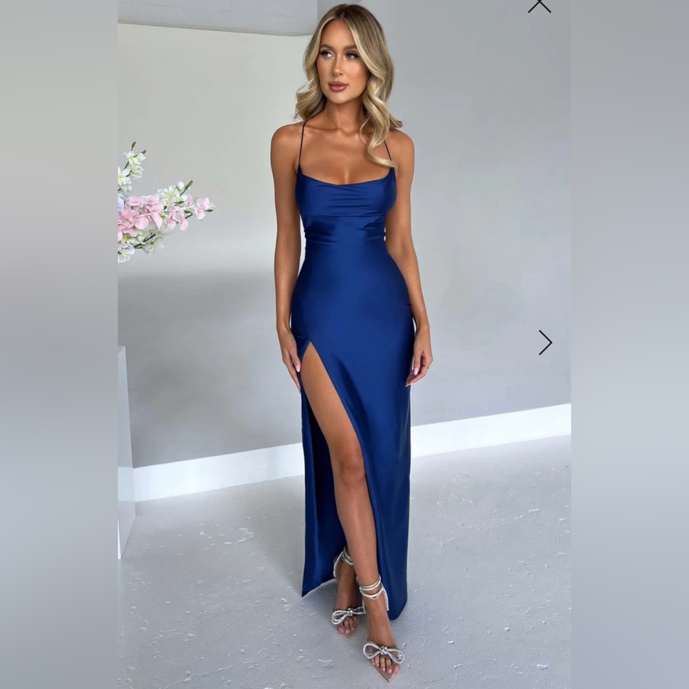 Babyboo MISHA MAXI DRESS - NAVY